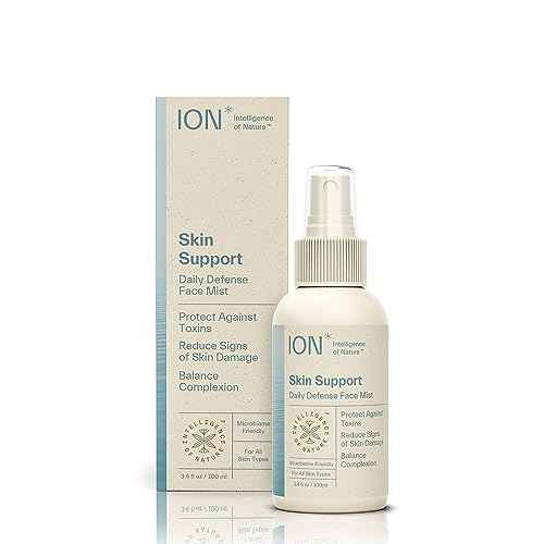 ION* Intelligence of Nature Skin Support Face Mist Hydrating Spray - Refreshing Facial Mist Spray for Daily Use, Travel Size, Vegan Friendly Formula for Women & Men - 3.4 fl oz (Pack of 1)