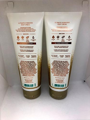 Bath and Body Works 2 Pack At The Beach Ultra Shea Body Cream 8 Oz.