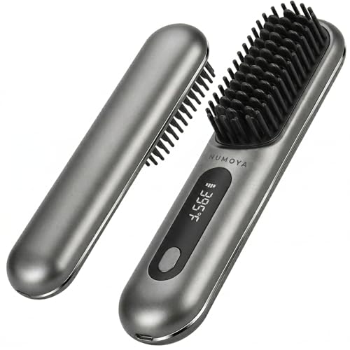 NUMOYA Go Brush Pro Portable Cordless Hair Straightener