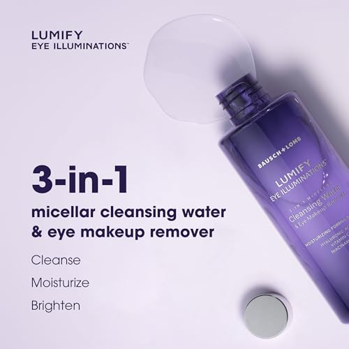 LUMIFY Eye Illuminations Micellar Water Makeup Remover, 5.4 oz