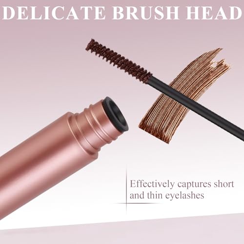 Plman Fine Brush Mascara Brown – Waterproof, Smudge-Proof