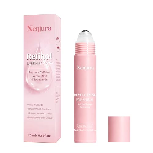 Retinol Caffeine Under Eye Roller Serum - Dark Circles & Puffiness
