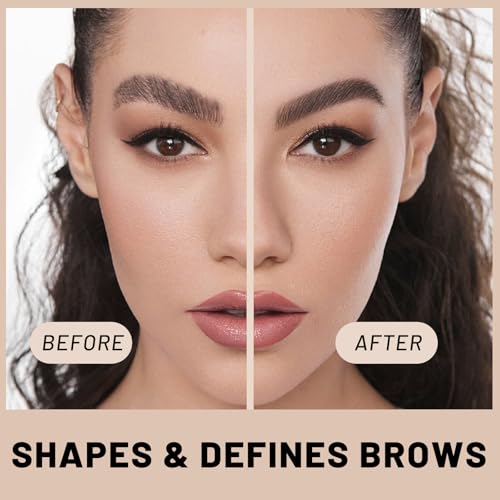 Stainless Steel Eyebrow Razor - Face Razors with Travel Cover & 10 Refill Blades, Eyebrow Brush - Help Exfoliate and Smooth Skin for Eyebrow, Leg, BIKINI, Facial, Beard Remove - S
