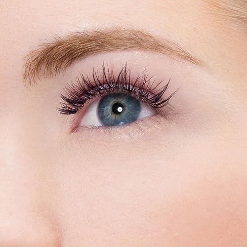 KISS True Volume False Eyelashes, Ritzy', 14 mm, 100% Natural Hair, Tapered End Technology, Contact Lens Friendly, Easy to Apply, Includes 1 Pair Reusable Strip Lashes (Pack of 3)