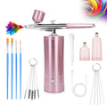 Wireless Airbrush Kit with Air Compressor – Nail Art, Makeup & Painting
