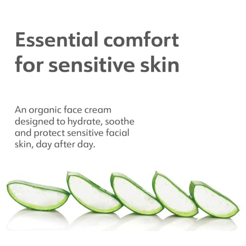 Laboratoires Druide Pur&Pure Hydrating Face Cream Care Organic Moisturizer Cream for Sensitive Skin Ultra-gentle Hypoallergenic ? 50 g (1.69 oz) Fragrance-Free,skin soft, Made in Canada