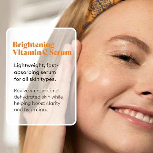 Vitamin C Serum for Face - LUMA & LEAF Brightening Serum with Jojoba Oil, Reduces Dark Spots, Uneven Skin Tone, Discoloration, and Sensitive Skin Care - 1 FL Oz