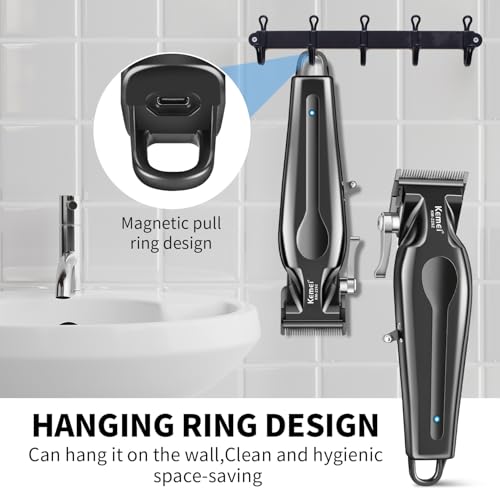 KEMEI Professional Hair Clippers for Men, Clippers for Hair Cutting, Cordless Rechargeable Hair Clippers, Haircut Clippers, Hair Cutting Tools, LED Display, Gifts for Men 2292