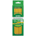 Ticonderoga Pre-Sharpened Wood-Cased Pencils 18 Pack - #2 Graphite, Latex-Free Eraser
