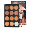 12-Color Contour Palette with Concealer & Brush Set