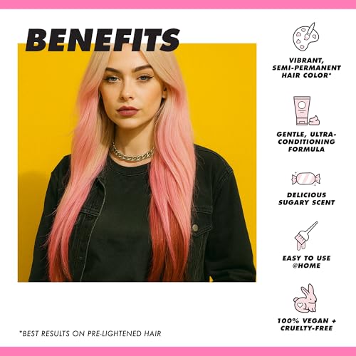 Lime Crime Unicorn Hair Tint & Dye Bundle - Semi-Permanent Vibrant Hair Color