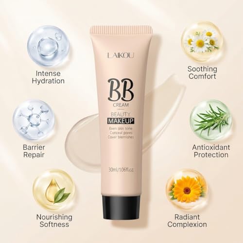 Korean BB Cream with SPF - Hydrating Tinted Moisturizer