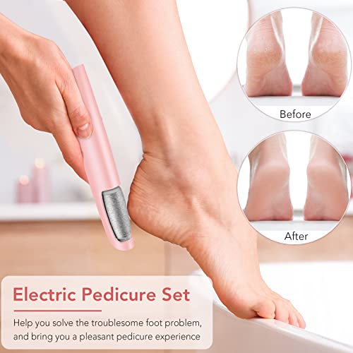 Electric Callus Remover - Professional Pedicure Kit for Smooth Feet