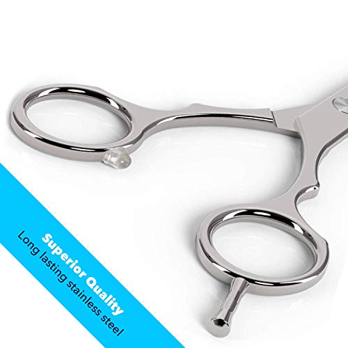 Equinox Barber & Salon Styling Series, Barber Hair Cutting Scissors/Shears, 6.0" Overall Length