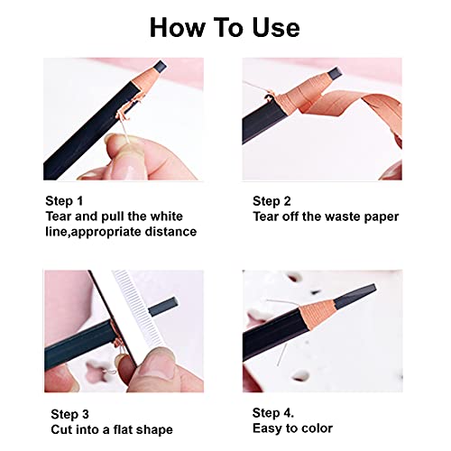 5-Piece Eyebrow Pencils Set | Waterproof Long-Lasting Makeup