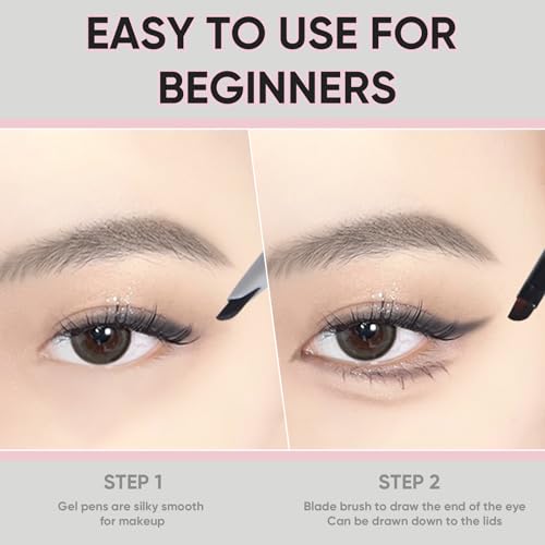 VEECCI Waterproof Gel Eyeliner Pencil - Coffee