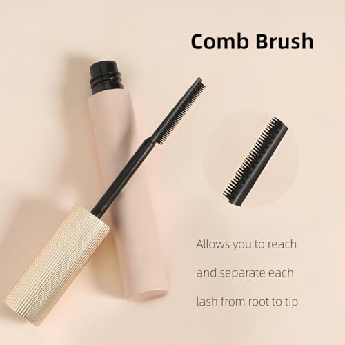 Black Mascara with Comb Brush & Precision Lift | Waterproof