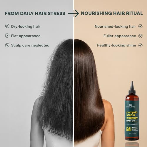 Pumpkin Rosemary Hair Growth Oil - 6.7 fl oz
