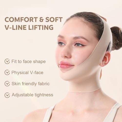 V-Shaped Face Lift Belt - Chin & Jaw Lifting Strap
