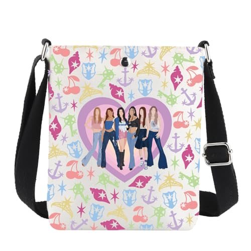 Singer Fans Crossbody Bag with 3D Concert Merch Design
