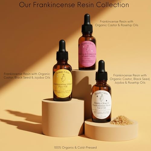 Redemption Organic Frankincense Resin Infused Black Seed, Castor, Jojoba & Rosehip Oils for Face Anti-Aging Miracle Moisturizer Cold Pressed Serum Natural Skincare Hydrates Skin Moisturizing 1 Fl Oz