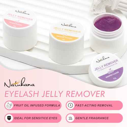 Cream Lash Remover for Eyelash Extensions Dissolves Powerful for Lashes Glue Remover Low Irritation for Sensitive Skin 10g