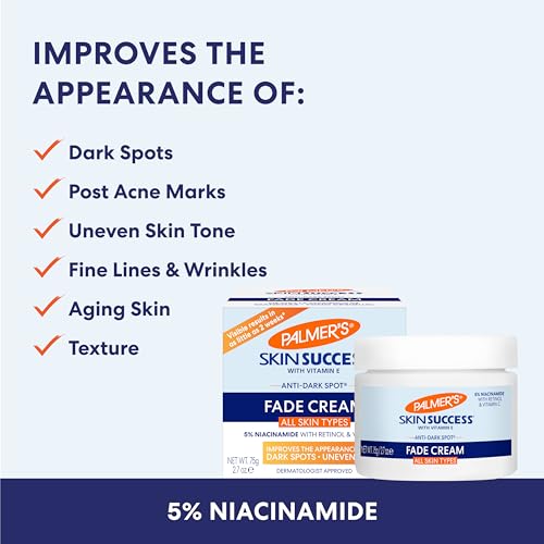 Palmer's Skin Success Anti-Dark Spot Fade Cream for Dry Skin, 4.4 Ounce