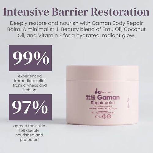 Gaman Body Repair Balm - Nourishing Dry Skin & Soothes Irritation - 120ml