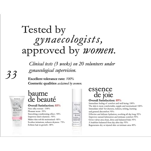 WOMAN ESSENTIALS BAUME DE BEAUTE Multi-Perfection Intimate & Body Balm to Soothe & Moisturize Sensitive, Shaved Skin 50ml