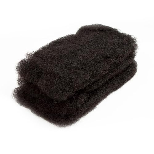 QVR Afro Kinky Human Hair Bulk 50g 12" Dreadlocks Extensions