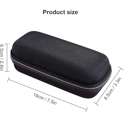LinMei Hard Travel Case for Electric Trimmer & Shaver Compatible with Philips Norelco OneBlade QP2520, QP2530, QP2620, QP2630 - Waterproof, Durable and Compact Organizer