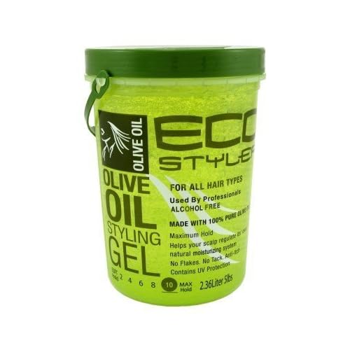 Eco Styler Styling Gel 5 Lb. Olive Oil with Free Nail File by Eco Styler