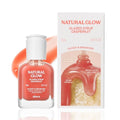 ohora 2-in-1 Sheer Nail Polish & Strengthener Grapefruit 15mL – Tinted Nail Concealer & Hardener for Damaged Nails
