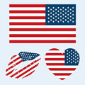 American Flag Tattoos,30 Sheets America USA Temporary Face Stickers,90 Pcs Waterproof Sweat National Flag Removable Fake Tattoos For Men Women Kids(America)