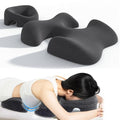 Breast Pillow and Face Down Pillow for Massage Set, Women's Massage Bolster Sleeping for Bed with Non-Slip Bottom, Home Head Chest Cushion for SPA-Dark Gray
