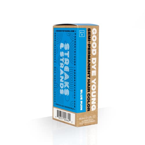 Good Dye Young Blue Ruin Semi-Permanent Hair Color - UV-Protective