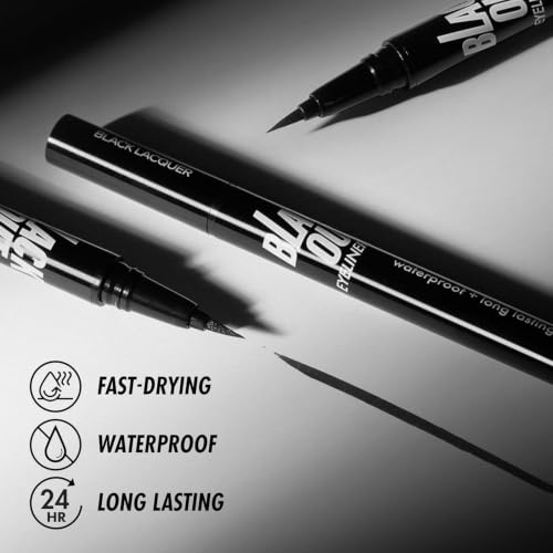 Absolute New York Super Slim Felt Tip Liquid Eyeliner Black