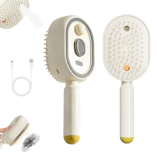 Electric Spray Air Cushion Massage Comb with Red Light