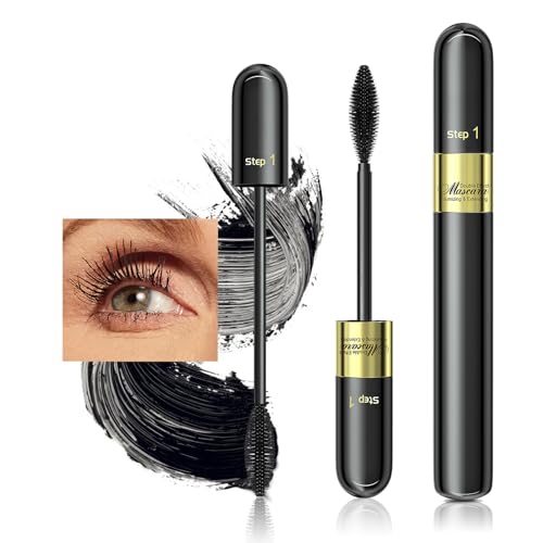 Waterproof 2-in-1 Tubing Mascara for Length & Volume - Black