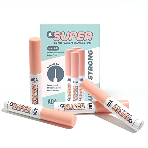 AOA Studio Eyelash Adhesive - Strong Hold Strip Lash Glue 4pcs