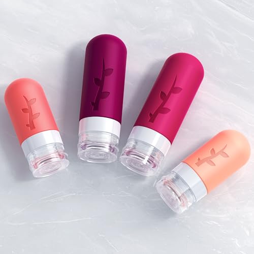 Tocelffe 18-Pack TSA Travel Bottles Set - Leak Proof Silicone Containers