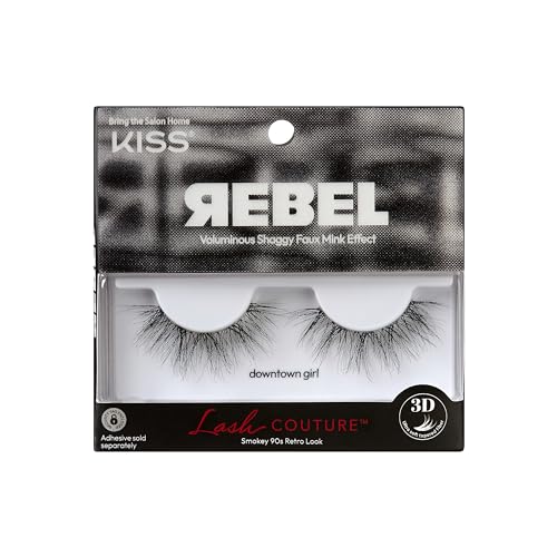 Kiss Rebel Downtown Girl 14mm False Eyelashes
