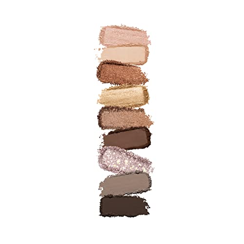 Kiko Milano Glamour Multi Finish Eyeshadow Palette - 9 Color Matte, Metallic, Sparkly Shades for Trendy Looks