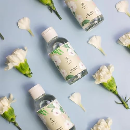 LUMA & LEAF Clearing Facial Toner 4 Oz - Natural Toner with Willow Bark, Salicylic Acid, Niacinamide, Marshmallow Root - Deep Nourishing Skin Toner for Blemish and Acne-Prone Skin