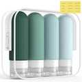 ME.FAN TSA Approved 3oz Silicone Travel Bottles - Leak-Proof, 4 Pack
