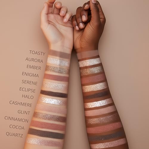 Lamora Nude Eyeshadow Palette - 12 Shades Matte & Shimmer
