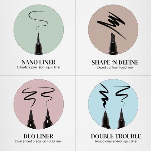 Absolute New York Double Trouble Liner - Super Slim Angled Tip