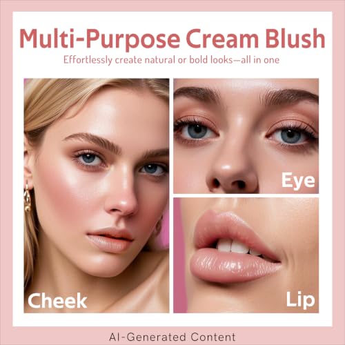 Bayfree Multi Cream Blush & Brush Set - Korean Makeup Blush