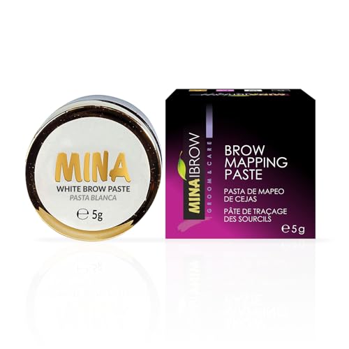 MINA White Mapping Brow Paste 5g – Eyebrow Contour & Outline