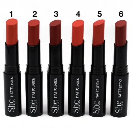 Matte Lipstick Nude Tan - Smooth Creamy Formula